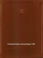 Canada Trustco Mortgage Co 1981 cover