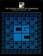 Cassidy Group of Companies 1978 cover