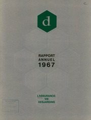 Assurance-Vie Desjardins Inc 1967 cover