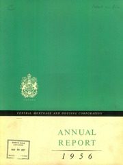 Central Mortgage and Housing Corporation 1956 cover