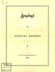 Langley's Limited 1956 cover
