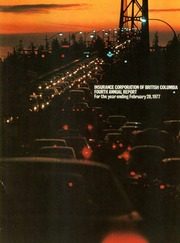 Insurance Corporation of British Columbia 1977 cover