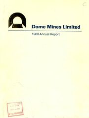 Dome Mines, Ltd 1980 cover
