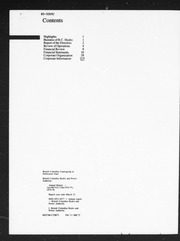 British Columbia Hydro & Power Authority 1985 cover