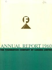 Foundation Company of Canada Limited 1960 cover