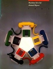 Maritime Telegraph & Telephone Co., Ltd 1970 cover