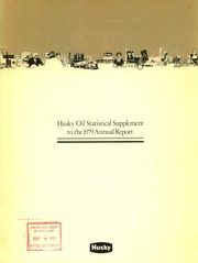 Husky Oil. Supplement. 1979-12-31 1979 cover