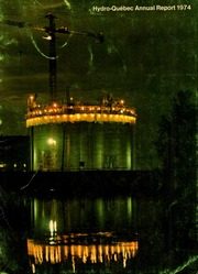 Hydro-Quebec 1974 cover