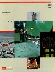Federal Pioneer Limited 1985 cover