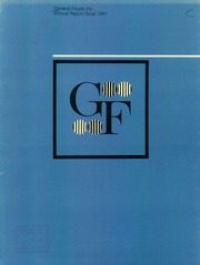 General Foods 1981 cover