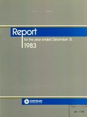 Chrysler 1983 cover