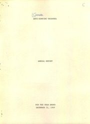 Canada Anti-Dumping Tribunal 1969 cover