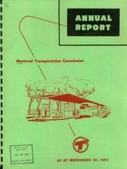 Montreal Transportation Commission 1956 cover