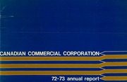 Canadian Commercial Corporation 1973 cover