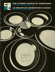Cassidy Group of Companies 1972 cover