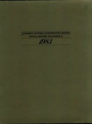Canadian General Investments Ltd 1983 cover