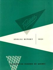 Coopérative fédérée de Québec 1951 cover