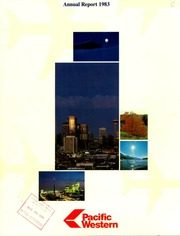 Pacific Western Airlines 1983 cover