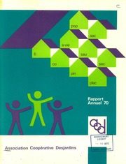Association Coopérative Desjardins 1970 cover