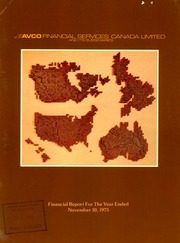 Avco Financial Services Canada Ltd 1975 cover
