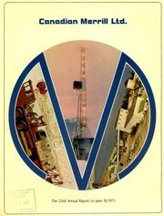 Canadian Merrill Ltd 1973 cover