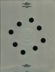 AMCA International Limited 1982 cover