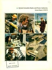 British Columbia Hydro & Power Authority 1979 cover