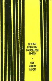 National Petroleum Corporation 1974 cover
