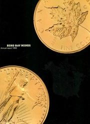 Echo Bay Mines Ltd 1986 cover