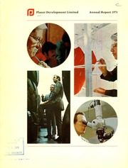 Placer Development, Limited 1973 cover