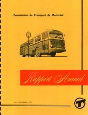 Montreal Transportation Commission 1957 cover