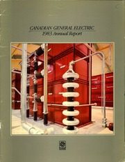 Canadian General Electric Company Limited 1983 cover