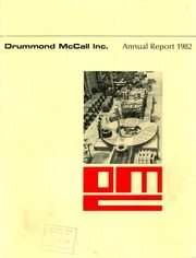 Drummond McCall Inc 1982 cover