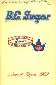 British Columbia Sugar Refinery, Limited 1960 cover