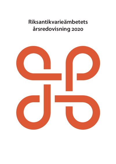 Riksantikvarieämbetet (Swedish National Heritage Board) 2020 cover