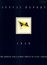 Goodyear Canada Inc 1959 cover