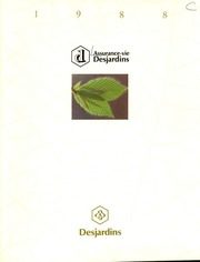 Assurance-Vie Desjardins Inc 1988 cover