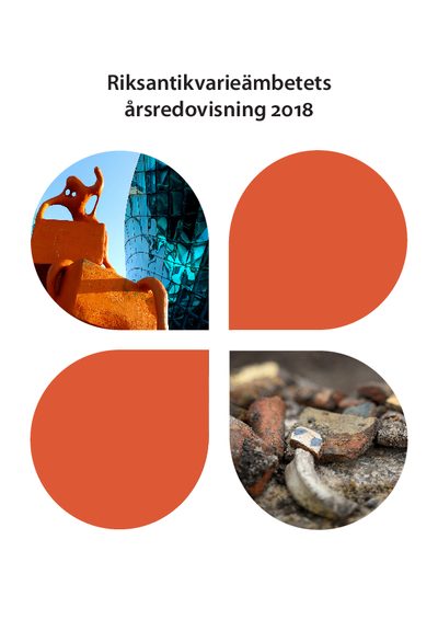 Riksantikvarieämbetet (Swedish National Heritage Board) 2018 cover
