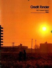 Credit Foncier Franco-Canadien 1982 cover