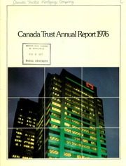 Canada Trustco Mortgage Co 1976 cover