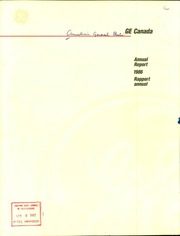 Canadian General Electric Company Limited 1986 cover