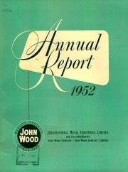 International Metal Industries Limited 1952 cover