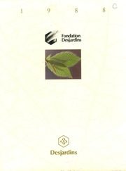 Fondation Desjardins 1988 cover