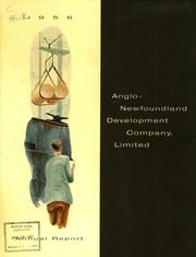 Anglo-Newfoundland Development Company, Limited 1956 cover