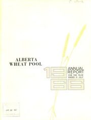 Alberta Wheat Pool 1966 cover