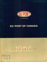 Du Pont Company of Canada Limited 1956 cover