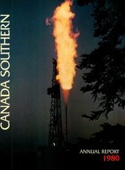 Canada Southern Petroleum Ltd 1980 cover