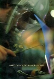 Allied Canada Inc 1983 cover