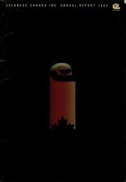 Celanese Canada Inc 1984 cover