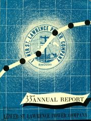 Lower St. Lawrence Power Company 1955 cover